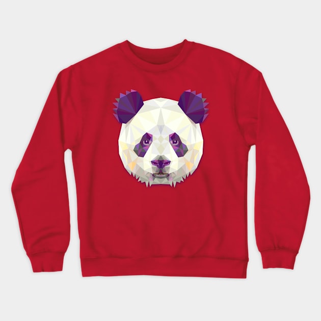 Panda Crewneck Sweatshirt by genevievemarkham